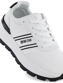 Dámska športová obuv na platforme biela Big Star TT274882