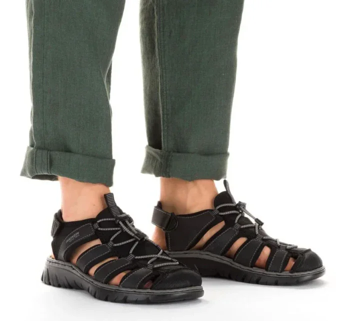 Zabudované sandále Rieker M 26770-00 RKR584 Zabudované sandále Rieker M 26770-00 RKR584