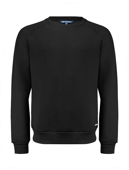 Cutter & Buck Pemberton Crewneck Men Pánska mikina 68.8422 čierna Cutter & Buck Pemberton Crewneck Men Pánska mikina 68.8422 čierna