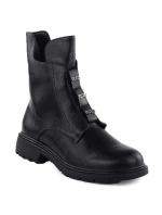 Dámska členková obuv W MR2501-4 JEZ454A Black - Jezzi