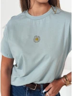 Dámské tričko modré Dstreet model 21976422 - FashionStreet Dámské tričko modré Dstreet model 21976422 - FashionStreet