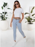 Dámske úzke džínsy BLUEVIBE blue FashionStreet UY2679