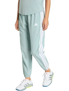 Dámske nohavice adidas Workout Essentials 3-Stripes Woven mint KC5494