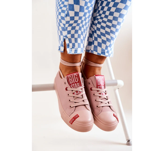Damskie Trampki Big Star JJ274167 Różowe