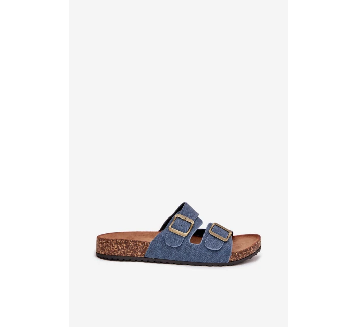 Dámské Pantofle Na Platformě S Přezkami model 21704354 - EVENTO Dámské Pantofle Na Platformě S Přezkami model 21704354 - EVENTO