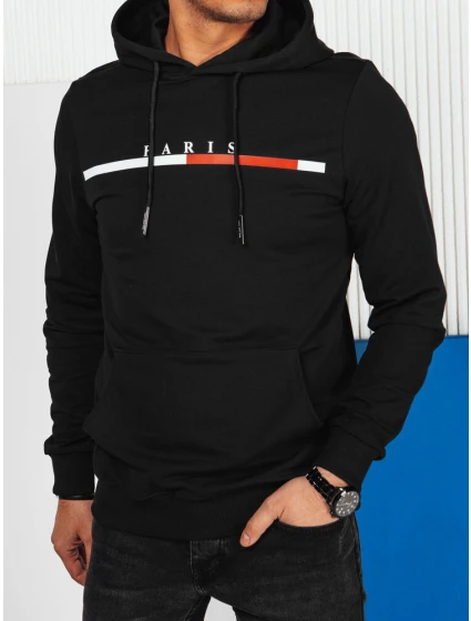 Pánská mikina s potiskem černá Dstreet model 21976198 - FashionStreet