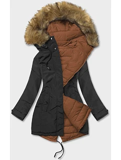 Oboustranná dámská zimní bunda model 21245220 - LHD