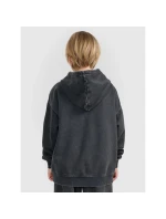 Chlapčenská mikina bez prúžkov s kapucňou 4F 4FJRAW25TSWSM2344-22S Chlapčenská mikina bez prúžkov s kapucňou 4F 4FJRAW25TSWSM2344-22S