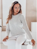Dámský svetr šedý Dstreet model 21991023 - FashionStreet