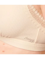sloggi GO Ribbed R Bralette - WHITE - SLOGGI WHITE - SLOGGI sloggi GO Ribbed R Bralette - WHITE - SLOGGI WHITE - SLOGGI
