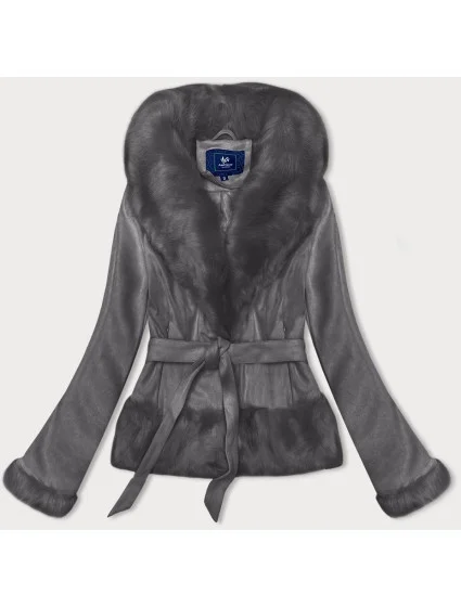 Dámska krátka bunda Ann Gissy graphite (K0327)