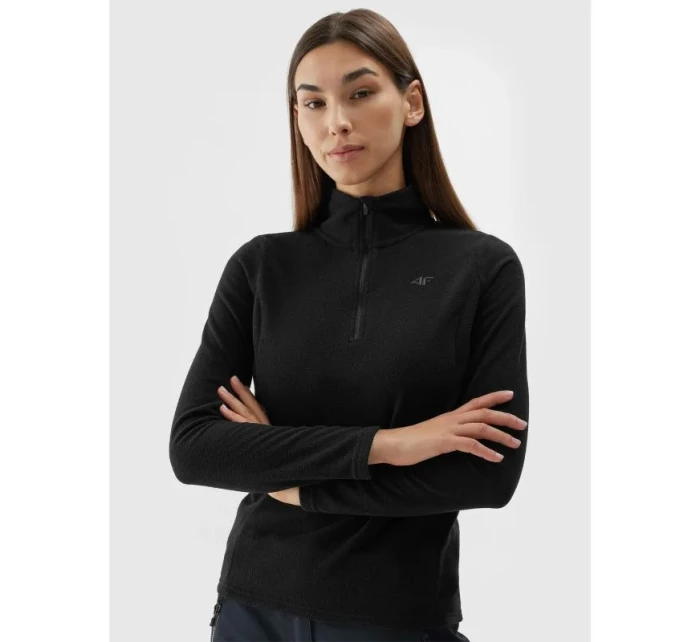 Fleecová mikina s kapucňou 4F F031 W 4FAW23UFLEF031 20S