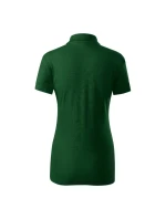 Dámske polo tričko Joy (fľaškovo zelená)