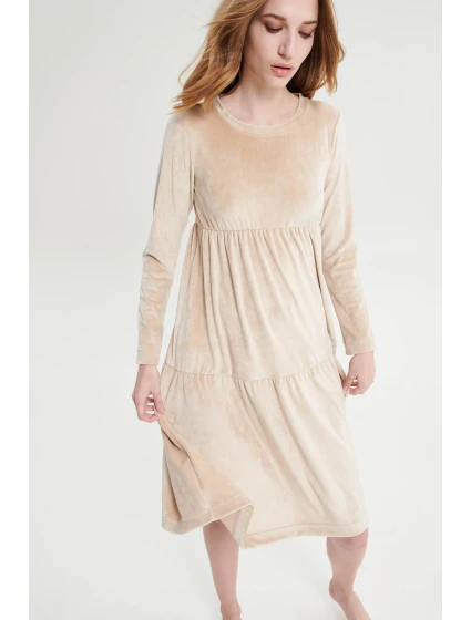 Vamp - Zimné zamatové šaty 19334 - Vamp Vamp - Zimné zamatové šaty 19334 - Vamp