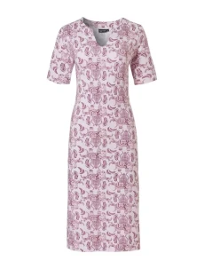 Dámska nočná košeľa 15231-304-2 ružová-potlač - Pastunette