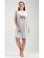 Dámska nočná košeľa na ramienka Love