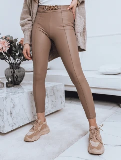 Dámské legíny béžové Dstreet model 21964251 - FashionStreet