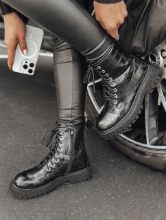 Dámské kozačky černé model 21972034 - Dstreet