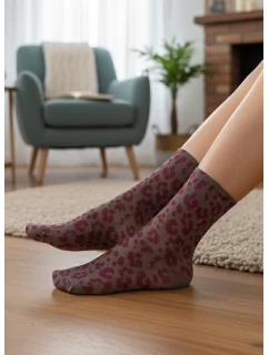 Dámske vzorované ponožky Magnetism lycra 20 den