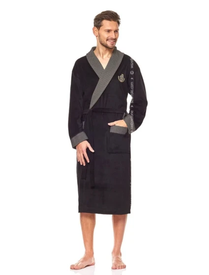 Pánsky župan 9102 black - L&L