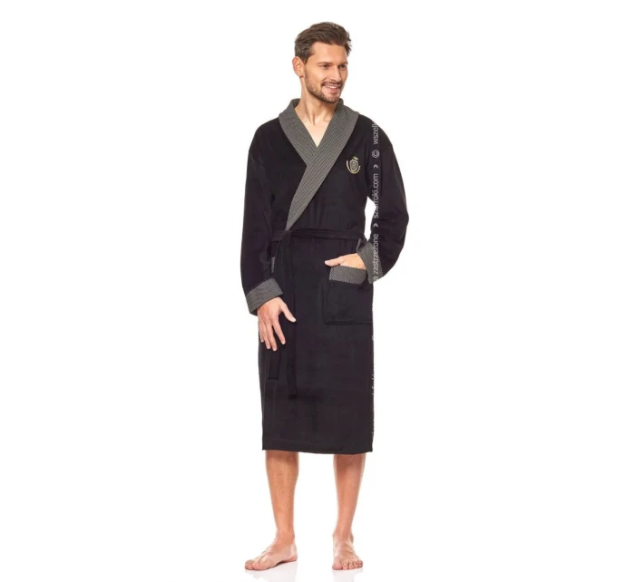 Pánsky župan 9102 black - L&L