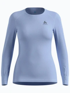 Odlo BL TOP s dlhým rukávom a výstrihom ACTIVE WARM Spodné prádlo Veľkosť S Modrá