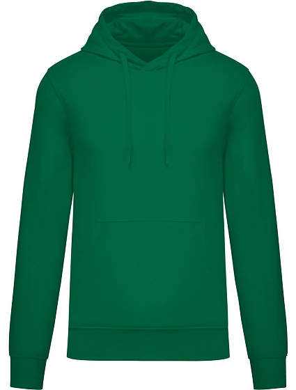 Kariban K 4027 Pánska ekologická mikina s kapucňou 20.4027 kelly green Kariban K 4027 Pánska ekologická mikina s kapucňou 20.4027 kelly green