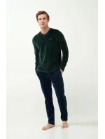 Vamp - Klasické zamatové pyžamo 21715 - Vamp