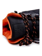 Męskie Buty Trekkingowe Ocieplane Cross Jeans KK1R4018C Czarne