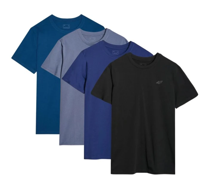 Pánske tričko (sada 4 tričiek) 4F 4P-SS-4FWMM00TTSHM2256-90S 4PAK