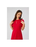 Dámské šaty model 21175895 Červená - STYLOVE Dámské šaty model 21175895 Červená - STYLOVE