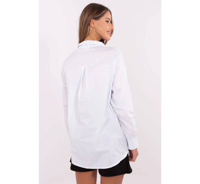 Košeľa s dlhým rukávom model 204394 Taliansko Moda