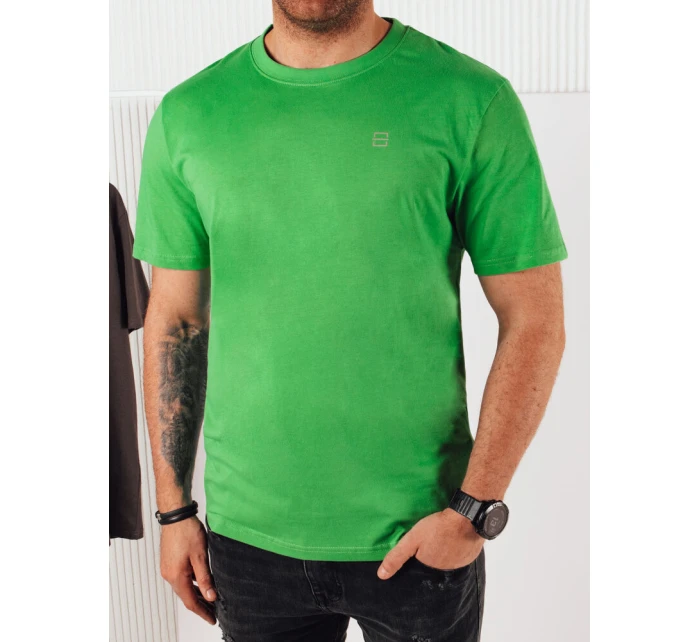 Pánské zelené tričko s potiskem Dstreet model 21974996 - FashionStreet Pánské zelené tričko s potiskem Dstreet model 21974996 - FashionStreet