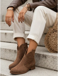 Botki damskie coffee Dstreet model 21998262 - FashionStreet