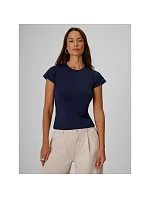 Dámské hladké tričko slim model 22276637 - 4F Dámské hladké tričko slim model 22276637 - 4F