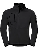 Pánská 3vrstvá sportovní softshell bunda 10. black model 22473477 - Russell Athletic Pánská 3vrstvá sportovní softshell bunda 10. black model 22473477 - Russell Athletic