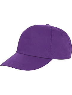 Result Headwear RC 080X 5-panelová polyesterová čiapka s kšiltom 28.080X fialová