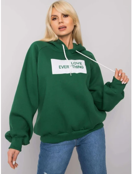 Mikina EM BL 651/2.41X tmavo zelená Mikina EM BL 651/2.41X tmavo zelená