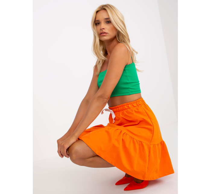 Dámska sukňa FA SD 7957.47 oranžová