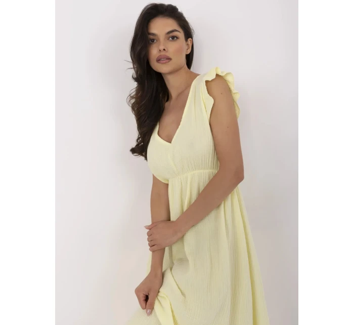 Šaty MI SK 122126.77 svetložltá