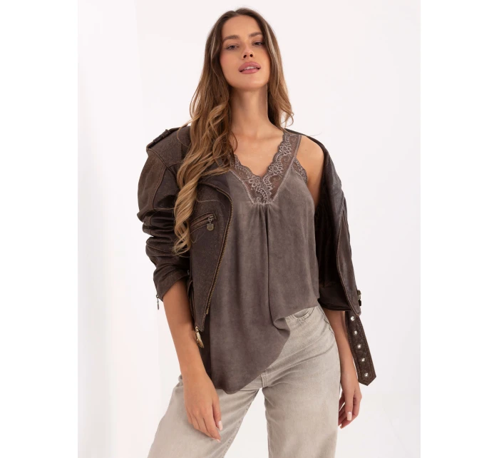 Top MI TP model 21717722 ciemny bezowy - FPrice Top MI TP model 21717722 ciemny bezowy - FPrice