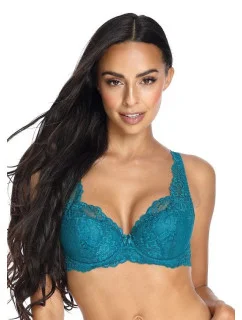 Dámska podprsenka M-3344/22 Cora Dark Turquoise - Mat