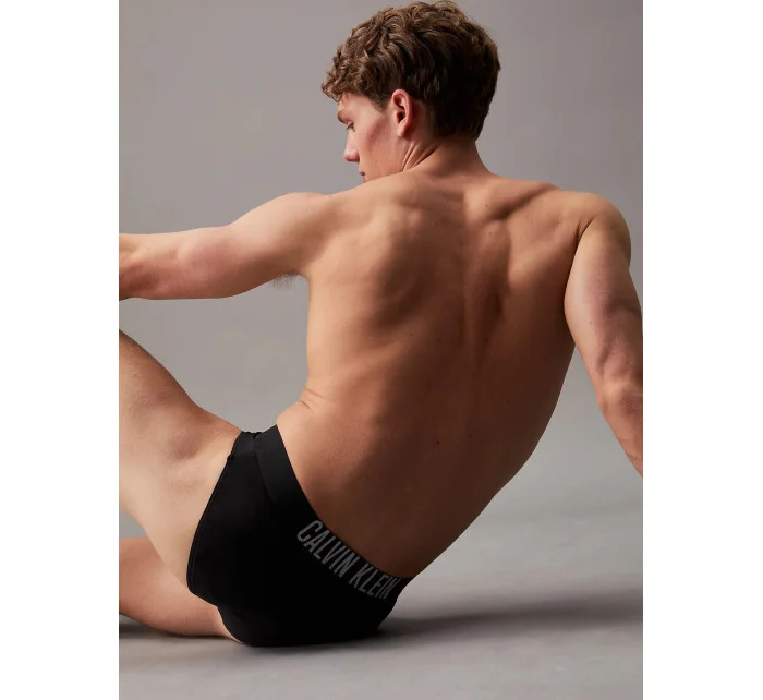 Pánske plavky KM0KM01057 BEH black - Calvin Klein