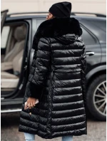 Dámsky prešívaný zimný kabát HORIZON black FashionStreet TY4749 Dámsky prešívaný zimný kabát HORIZON black FashionStreet TY4749