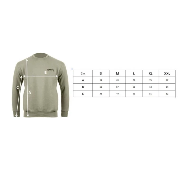 MASTERS BM-MFE pánska mikina s kapucňou zelená