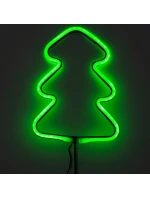 NEON GREEN CHOIN 87 LED BATÉRIA 16x91CM LUCA