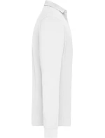 JN Pánské pracovní piqué polo s dlouhým rukávem 02. white model 22533450 - Daiber
