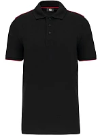 270 Pánské pracovní piqué polo "DaytoDay" model 22423783 black/red - WK 270 Pánské pracovní piqué polo "DaytoDay" model 22423783 black/red - WK