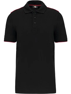 270 Pánské pracovní piqué polo "DaytoDay" model 22423783 black/red - WK