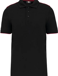 270 Pánské pracovní piqué polo "DaytoDay" model 22423783 black/red - WK